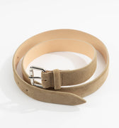 Fawn Mount Suede Leather Belt