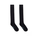 Long Black Heavy Sports Wool Socks