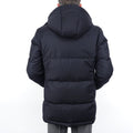 Loro Piana Mante Navy Coat 95% Wool 5% Silk