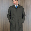 Loro Piana Storm System Raincoat In Chocolate