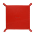 MEDIUM TRAVEL TIDY TRAY FLOTTER/RED BLACK SUEDE