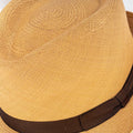 Mocha Soho Trilby Panama