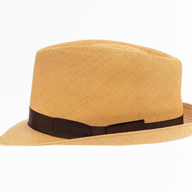 Mocha Soho Trilby Panama