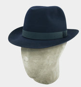 Navy Blue Regent Trilby