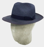 Navy Blue Sisal Trilby