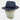 Navy Blue Sisal Trilby