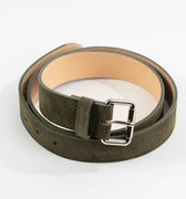 Olive Chiltern Suede Leather Belt