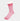 Pink & White Pin Dot Cotton Short Socks