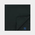 Plain Black Silk Handkerchief