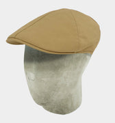 Plain Brown Cotton Roma Cap