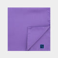 Plain Lilac Silk Handkerchief