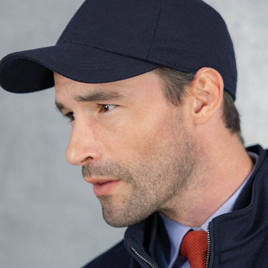 Plain Navy Loro Piana Storm System Cashmere Baseball Cap