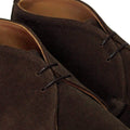 Sanders Chocolate Suede Hi Top Chukka Boot