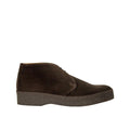 Sanders Chocolate Suede Hi Top Chukka Boot