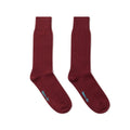 Short Deep Red Heavy Sports Wool Socks