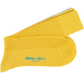 Short Yellow Wool Socks